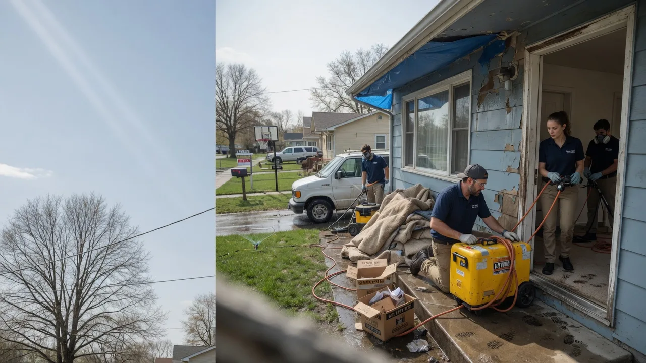 Basement Flood Cleanup in Winchester, OR near me